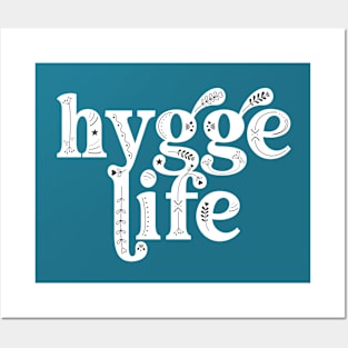 Hygge Life Danish Cozy Lifestyle T-Shirt Posters and Art